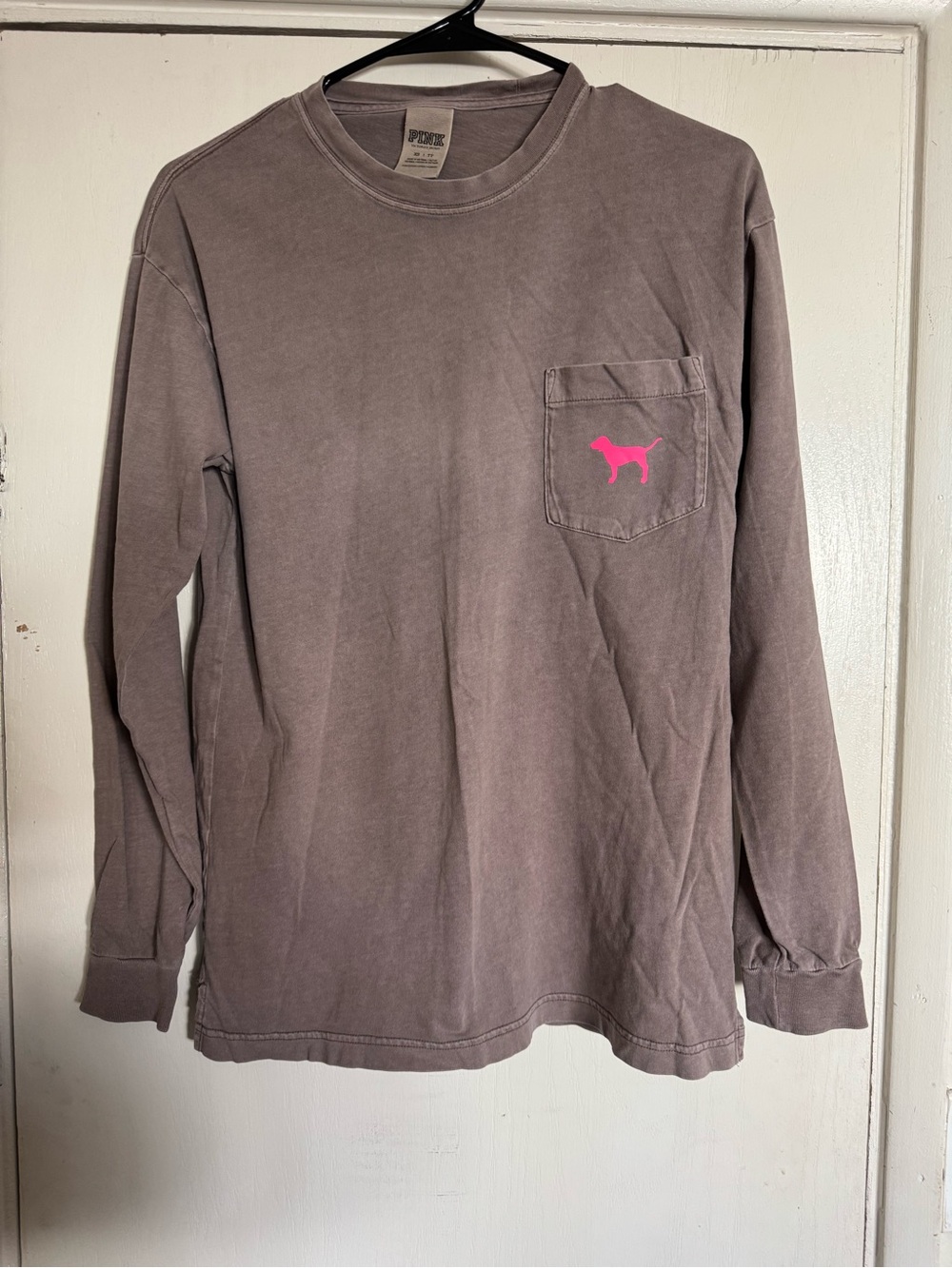 PINK Victoria's Secret Mauve Crewneck Tee